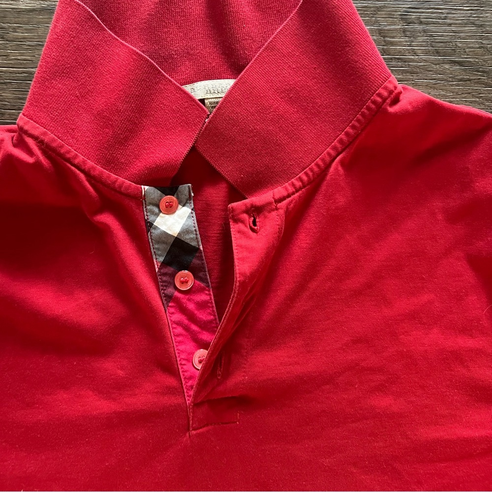 Burberry shirt size large